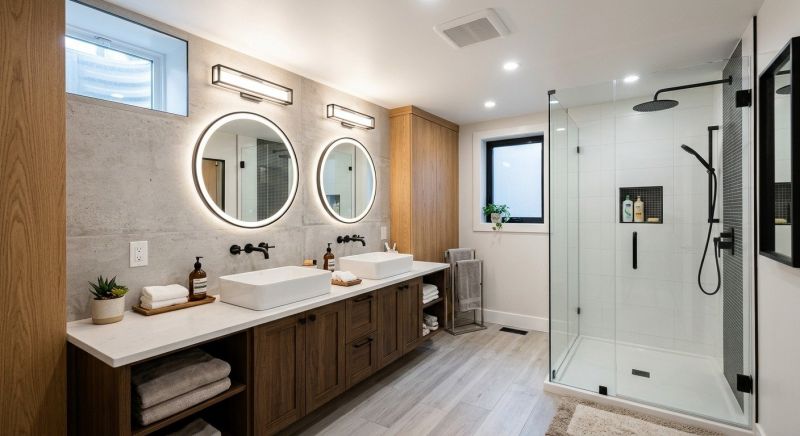 Basement Bathroom Remodeling in Cherokee County, GA