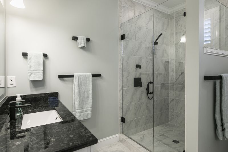Granite Shower Installation in Cherokee County, GA