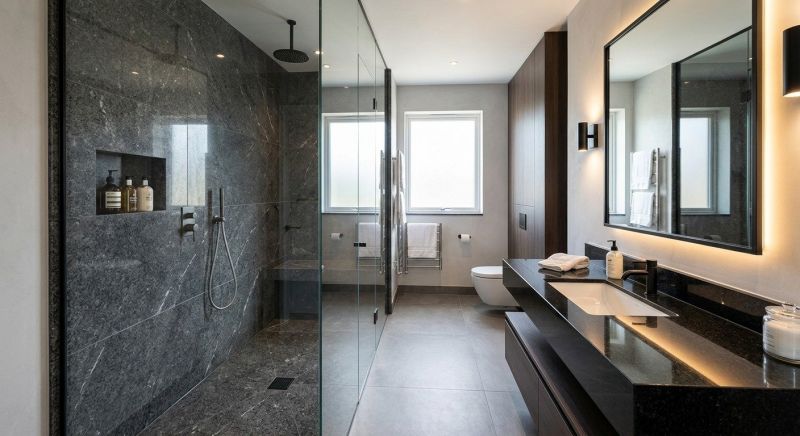 Granite Shower Installation in Cherokee County, GA