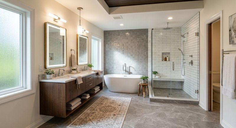 Master Bathroom Remodeling in Cherokee County, GA