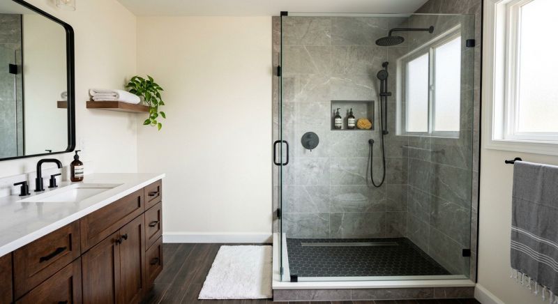 Tub To Shower Conversion in Suwanee, GA
